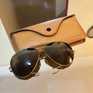 Ray-Ban Vintage Outdoorsman Gold Aviators